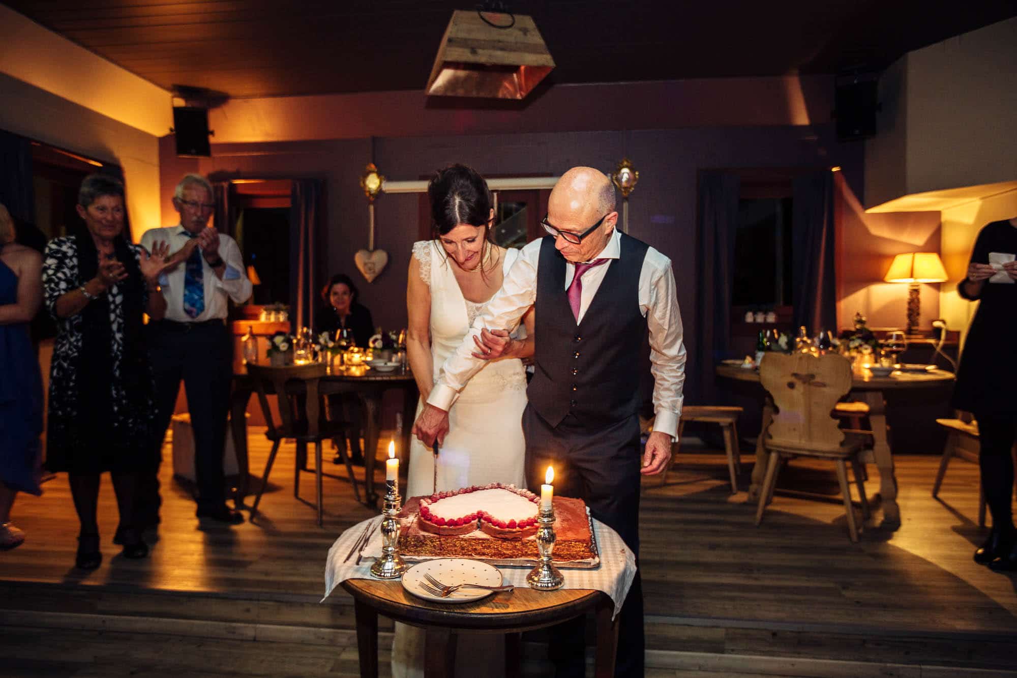 Hochzeit von Sandra & Yves in Klosters vom 01. Oktober 2016.