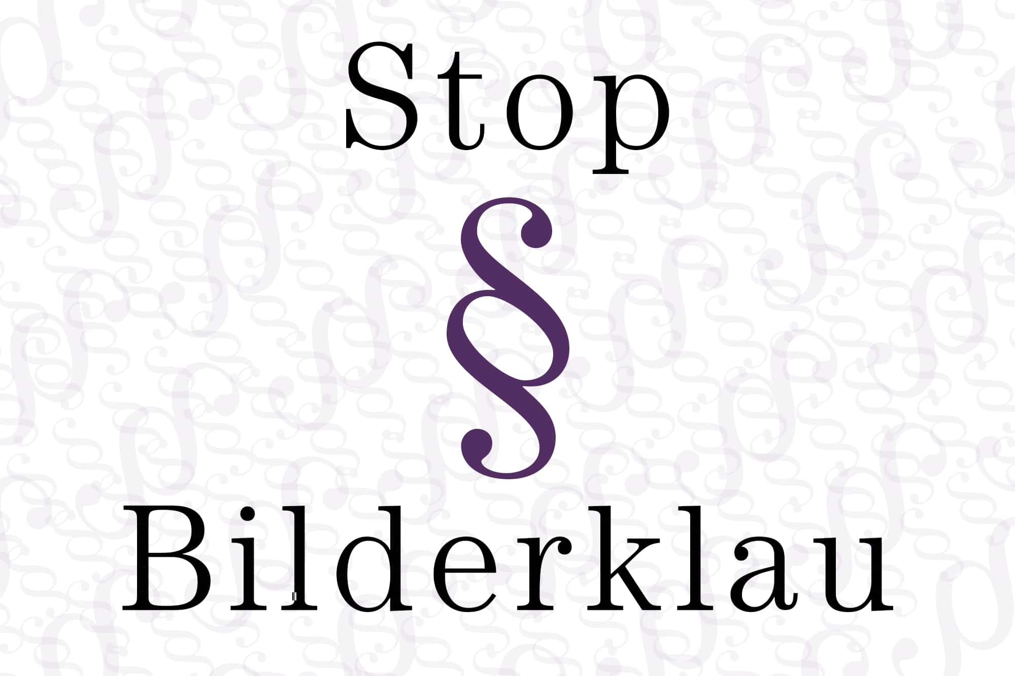 Stop Bilderklau